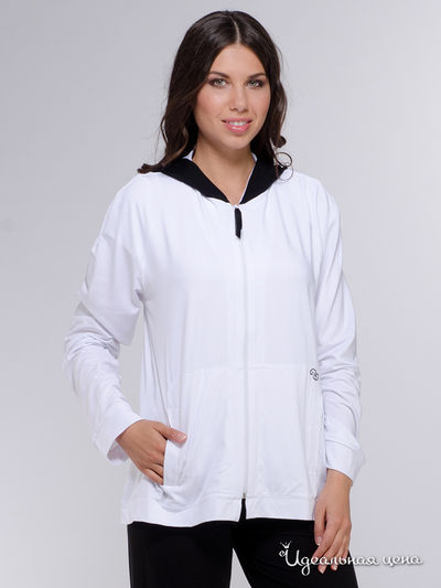 Толстовка Cotton Club, цвет белый, черный