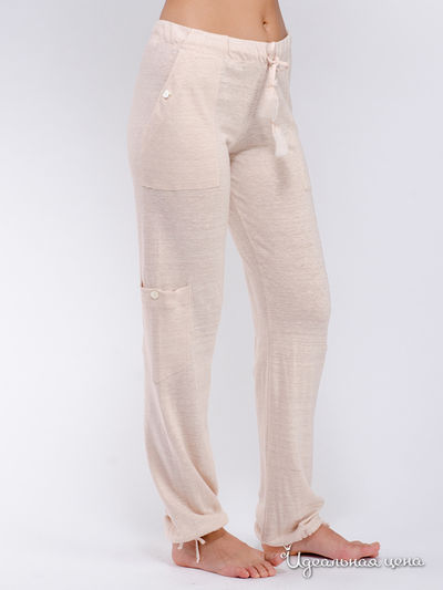 Брюки Cotton Club, цвет розовый