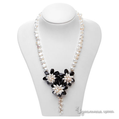 Колье Migura, цвет белый, черный