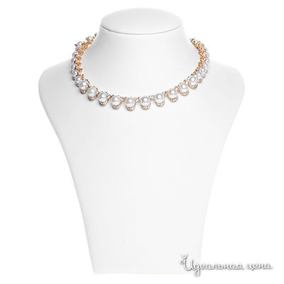 Колье Migura, цвет золотой, белый