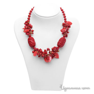 Колье Migura, цвет красный