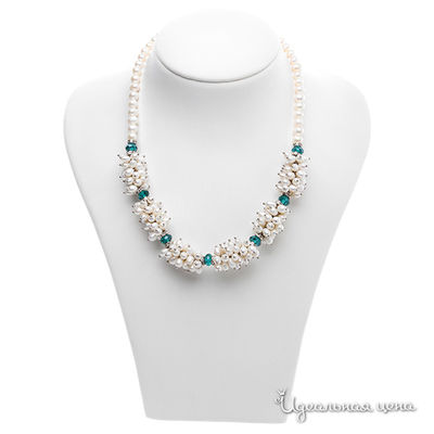 Колье Migura, цвет белый, голубой