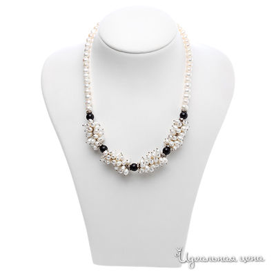 Колье Migura, цвет белый, черный