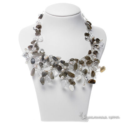 Ожерелье Migura, цвет белый, серый