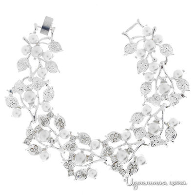 Браслет Migura, цвет серебряный, белый