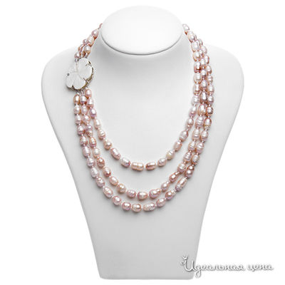 Колье Migura, цвет розовый, белый