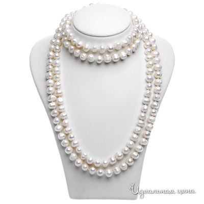 Бусы Migura, цвет белый