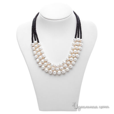 Колье Migura, цвет черный, белый