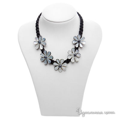 Колье Migura, цвет серый, черный