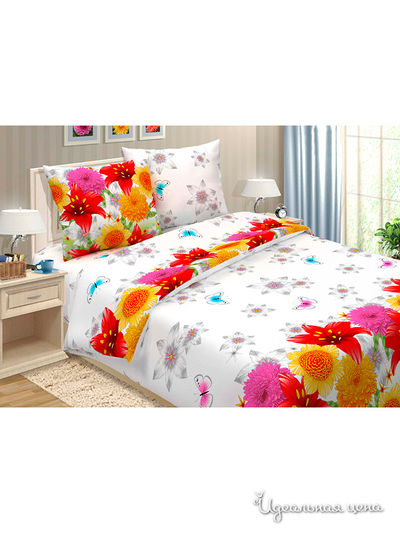 Комплект постельного белья 1,5 спальный Традиция текстиля, цвет мультиколор