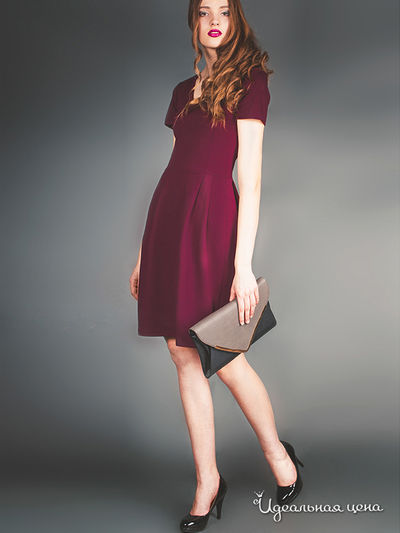 Платье Hi1, цвет бордовый