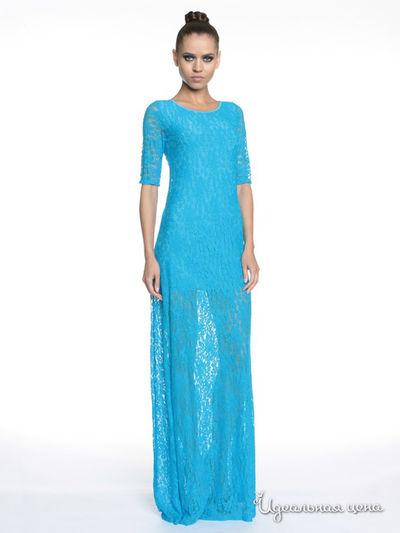 Платье Tutto Bene, цвет бирюзовый