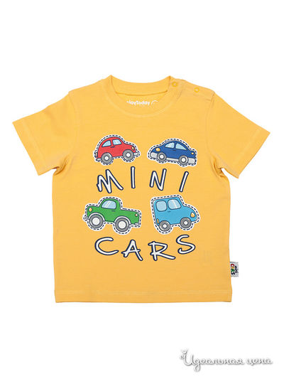 Футболка PlayToday, цвет желтый