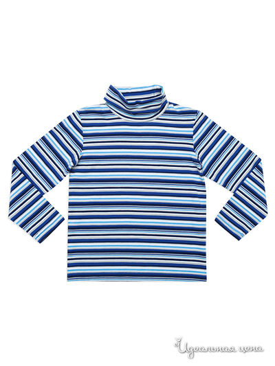 Водолазка PlayToday, цвет синий,голубой, белый