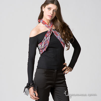 Блуза Lussotico, цвет цвет черный