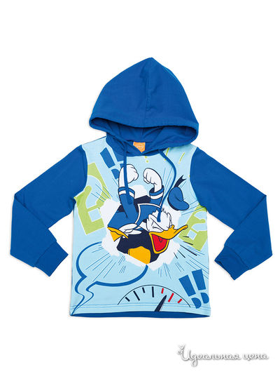 Толстовка PlayToday, цвет ярко-синий, голубой
