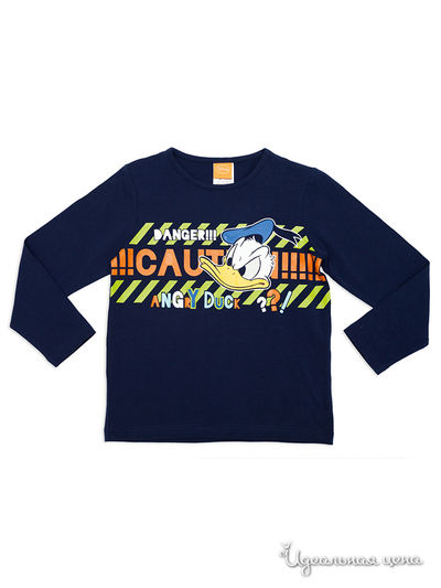 Лонгслив PlayToday, цвет темно-синий