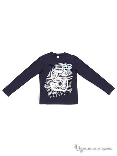 Лонгслив S’COOL!, цвет синий