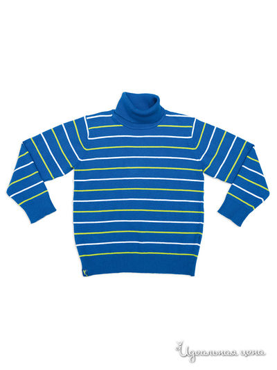 Джемпер PlayToday, цвет синий, салатовый, белый