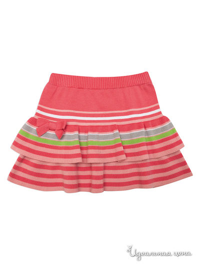 Юбка PlayToday, цвет коралловый, белый, розовый, салатовый, серый