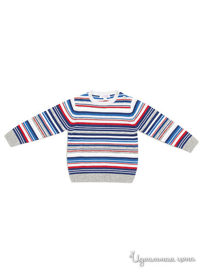 Джемпер PlayToday, цвет серый, голубой, синий, красный