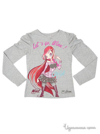 Лонгслив S’COOL!, цвет серый