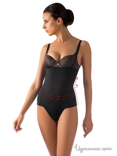 Корректирующий боди Invisible, цвет чёрный