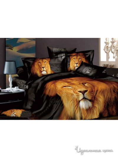 Комплект постельного белья Евро Kazanov.A., цвет черный