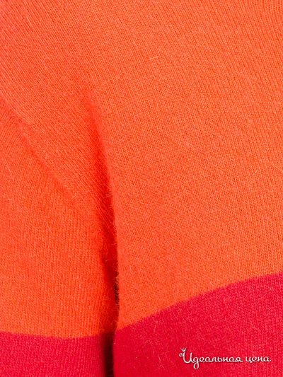 Джемпер Armani Jeans, цвет оранжевый, красный, черный