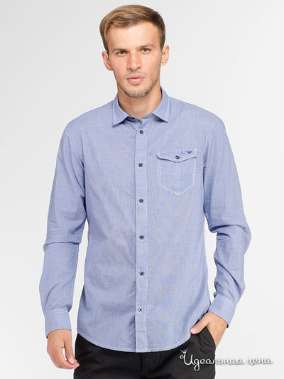Рубашка Armani Jeans, цвет мультиколор
