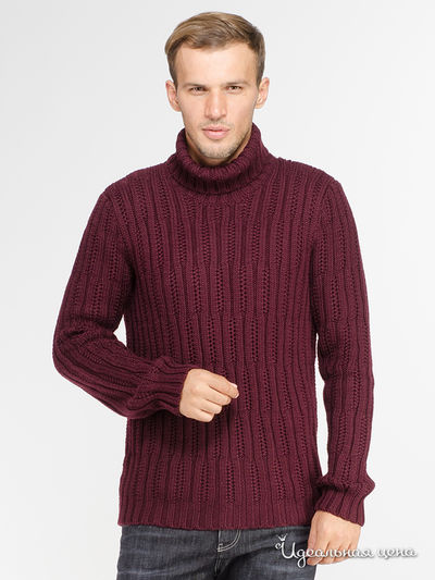 Свитер Emporio Armani, цвет бордовый