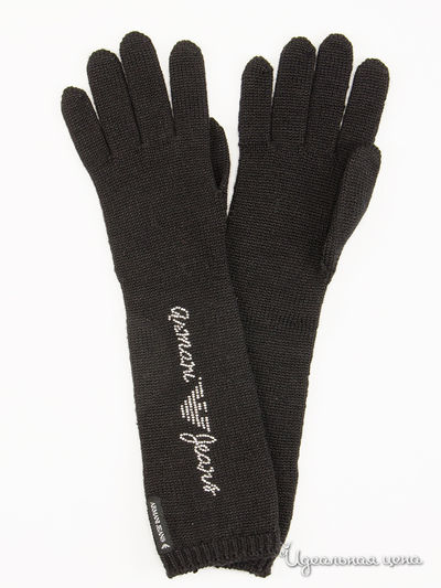 Перчатки Armani Jeans, цвет черный