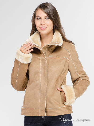 Куртка Armani Jeans, цвет бежевый