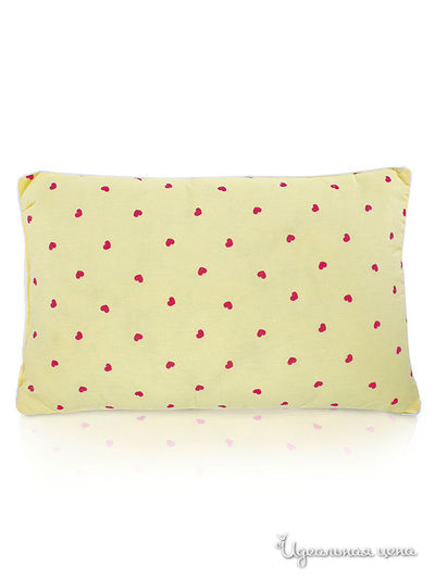 Подушка 40x60 см Непоседа, цвет желтая, красная