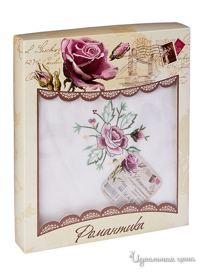 Скатерть 150x220 см Романтика, цвет мультиколор