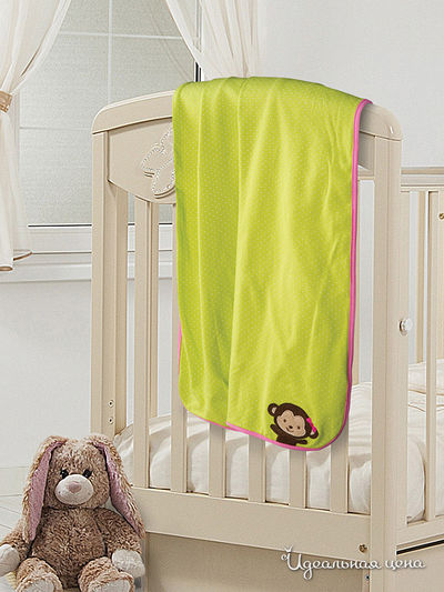 Плед 80x110 см Любимый дом, цвет салатовый