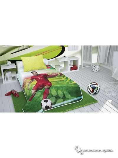 Комплект: покрывало 165x210 см, наволочка 50x70 см Unison, цвет Мультиколор