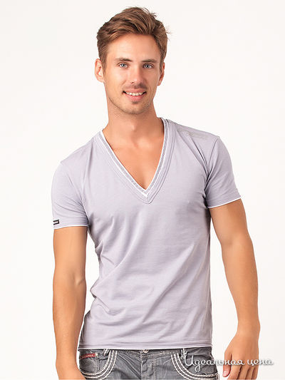 Футболка Cipo & Baxx, цвет серый