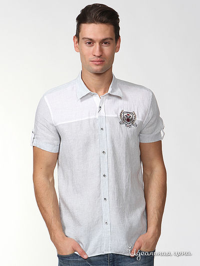 Рубашка Cipo & Baxx, цвет серый