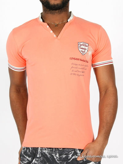 Поло Cipo & Baxx, цвет коралл