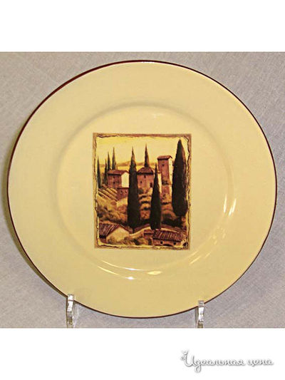 Закусочная тарелка, 21см Terracotta, цвет Мультиколор
