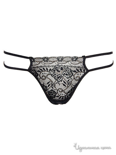 Трусы стринг V.I.P.A, цвет черный