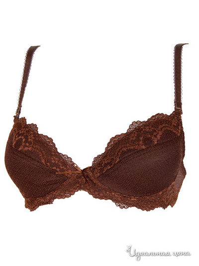 Бюстгальтер пуш-ап V.I.P.A, цвет коричневый
