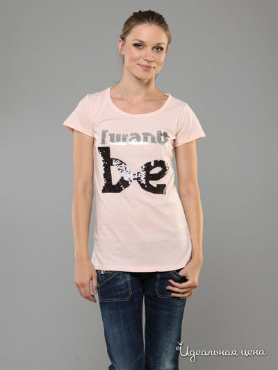 Футболка Oushaqi, цвет розовый
