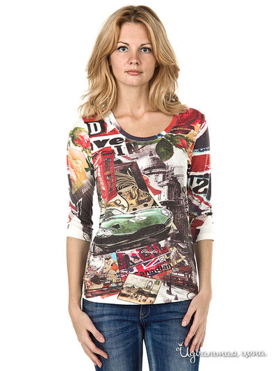 Лонгслив Taya, цвет мультиколор