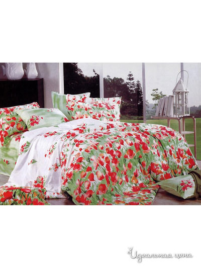 Комплект постельного белья, 1,5-спальный Valtery, цвет мультиколор