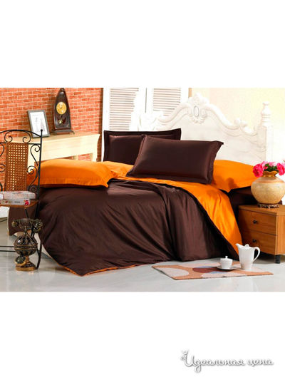 Комплект постельного белья, евро Valtery, цвет Мультиколор