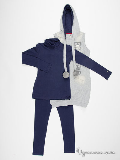 Комплект Brums, цвет светло-серый, темно-синий