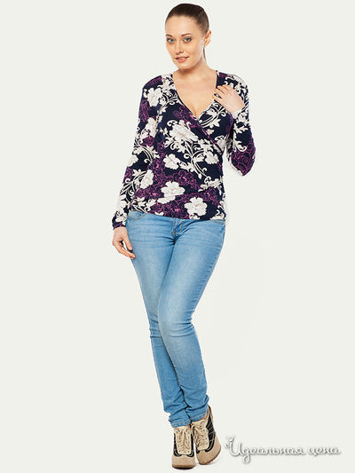 Пуловер S & A Style, цвет мультиколор