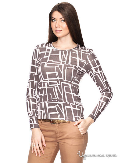 Джемпер S & A Style, цвет коричневый